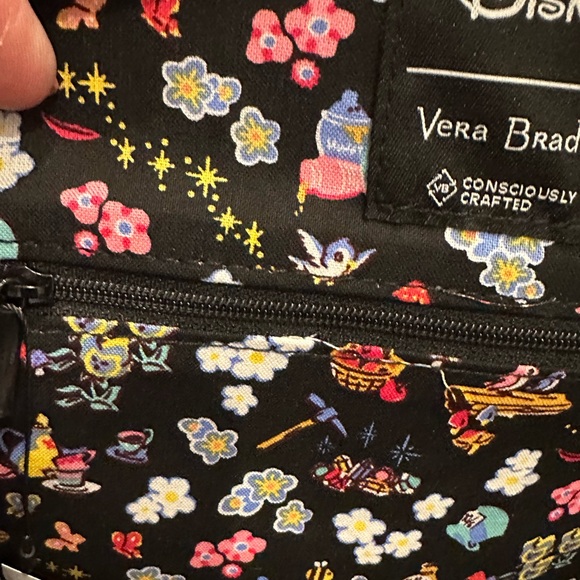Vera Bradley Disney Small Backpack NWT - Picture 9 of 12
